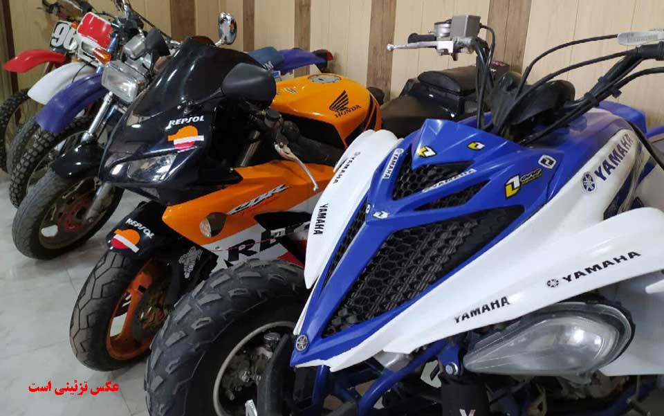 توقیف ۴ دستگاه موتورسیکلت قاچاق در “اصفهان”