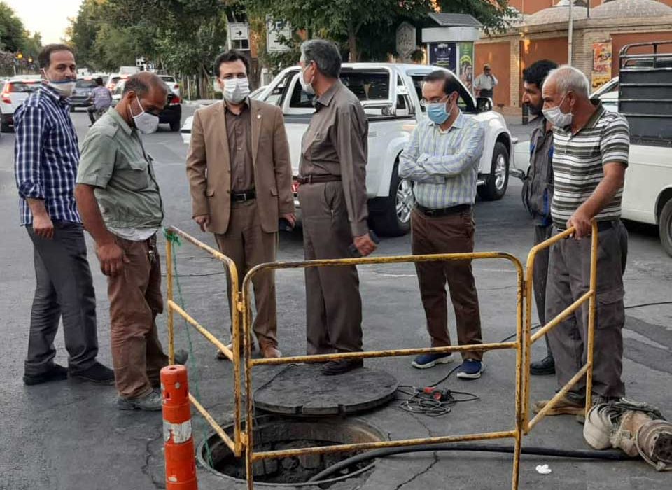 تقدیر سرپرست مخابرات منطقه اصفهان از کارکنان سخت کوش شرکت شسکام