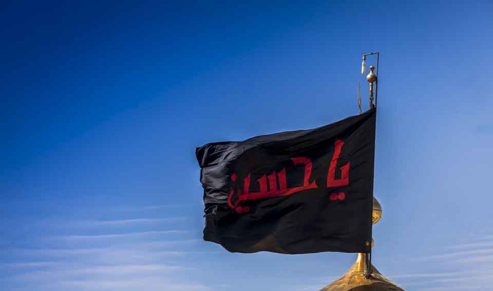 سیاه پوشی اصفهان با دو هزار و ۵۰۰ پرچم