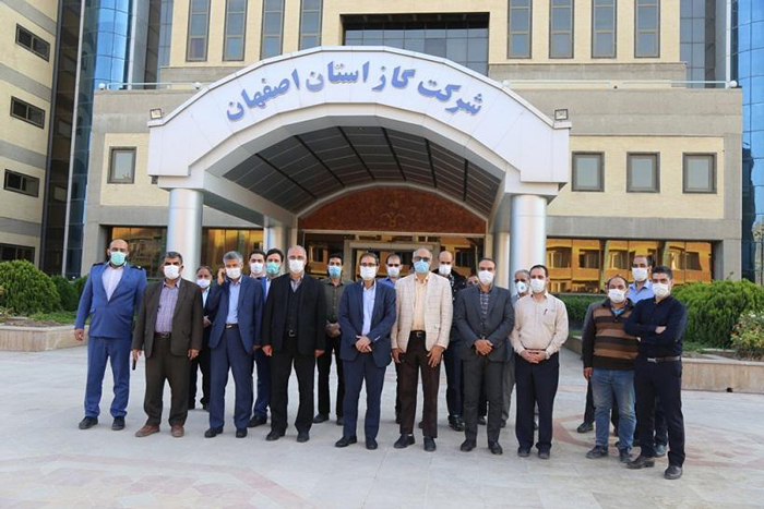 برگزاری رزمایش سراسری دفاع از مَقر ادارات در شرکت گاز استان اصفهان