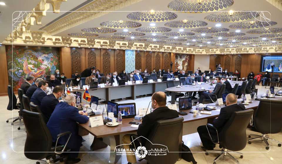 نشست بررسی فرصت های تجاری و سرمایه گذاری در اصفهان و ارمنستان