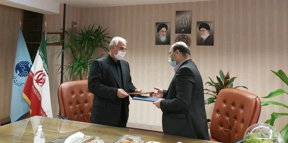 مدیر مخابرات اصفهان با رئیس دانشگاه آزاد خوراسگان دیدار کرد