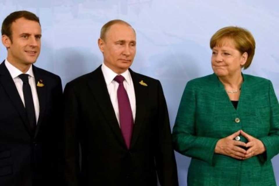 روسای فرانسه و روسیه و همچنین آنگلا مرکل به توافق برای انجام اقدام هایی در مورد توافق هسته ای دست یافتند