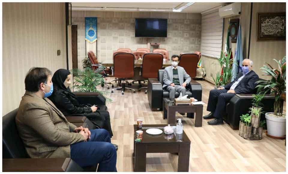 دیدار مدیر مخابرات اصفهان با رئیس دانشگاه جامعه اسلامی کارگران