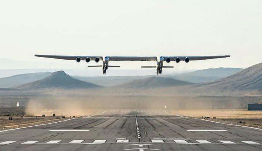 دومین پرواز بزرگترین هواپیمای جهان
