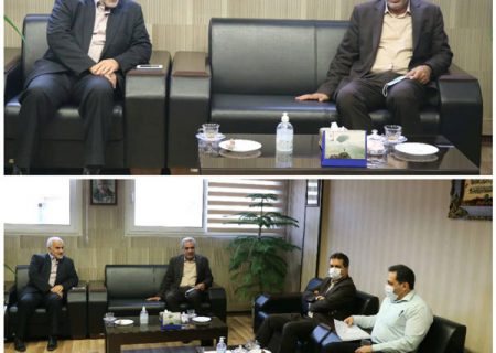 دیدار مدیر مخابرات اصفهان با مدیر شعب بانک مهر ایران در استان
