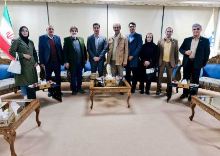 دیدار هیات مدیره انجمن صنایع همگن برق با مدیرعامل نمایشگاه اصفهان