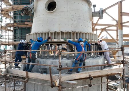 راکتور پروژه زیست محیطی تصفیه نفت سفید شرکت اکسیر ایرانیان نصب شد